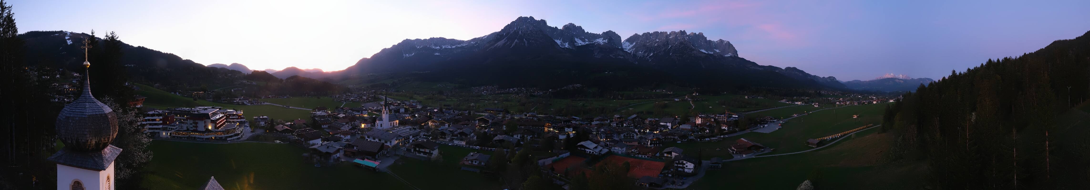 Archiv Foto Webcam Ellmau, Wilder Kaiser