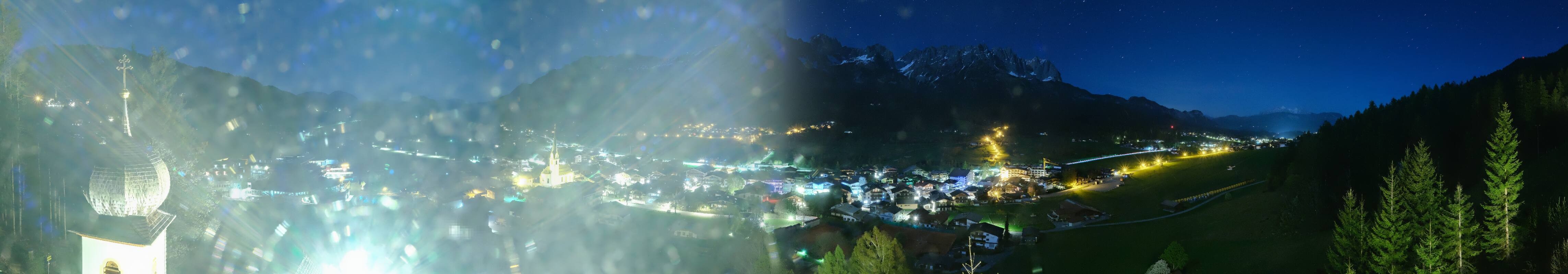 Archiv Foto Webcam Ellmau, Wilder Kaiser