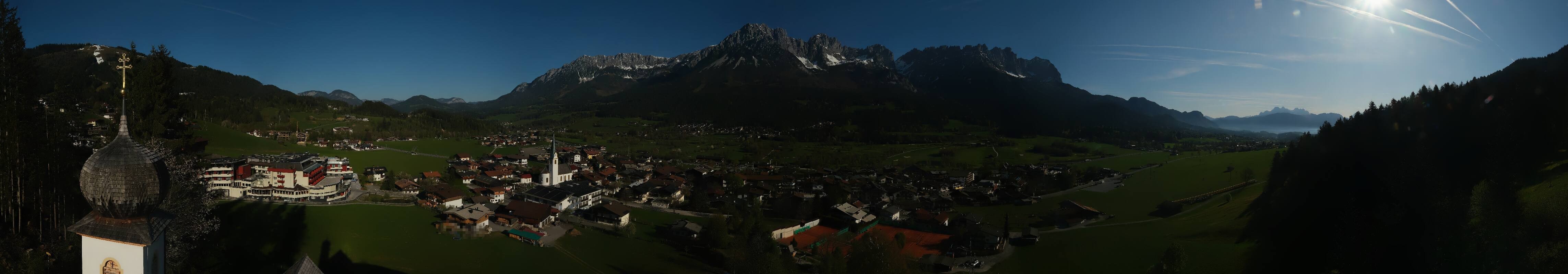 Archiv Foto Webcam Ellmau, Wilder Kaiser