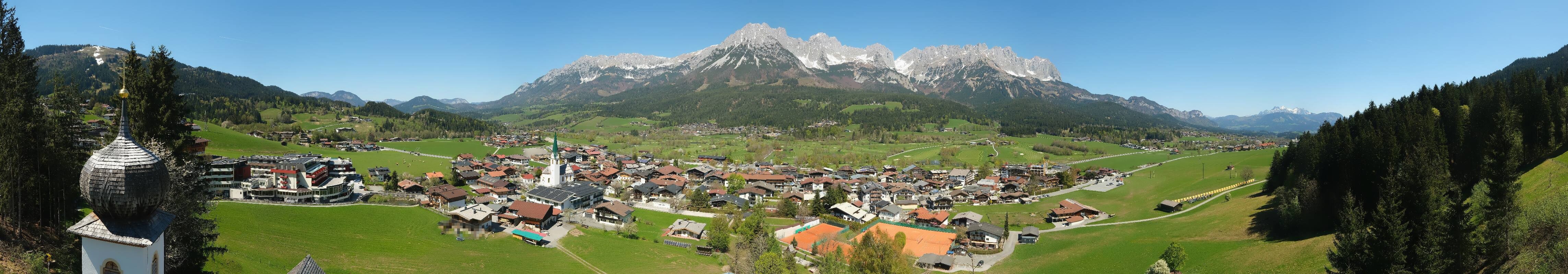 Archiv Foto Webcam Ellmau, Wilder Kaiser