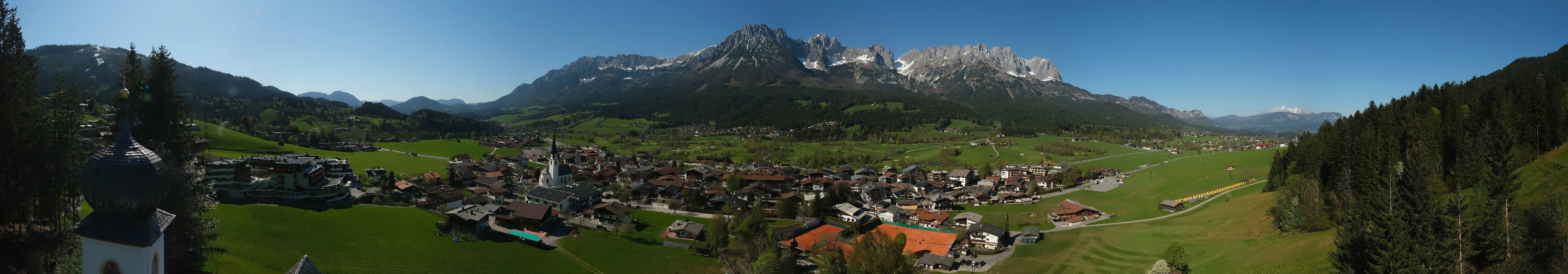 Archiv Foto Webcam Ellmau, Wilder Kaiser