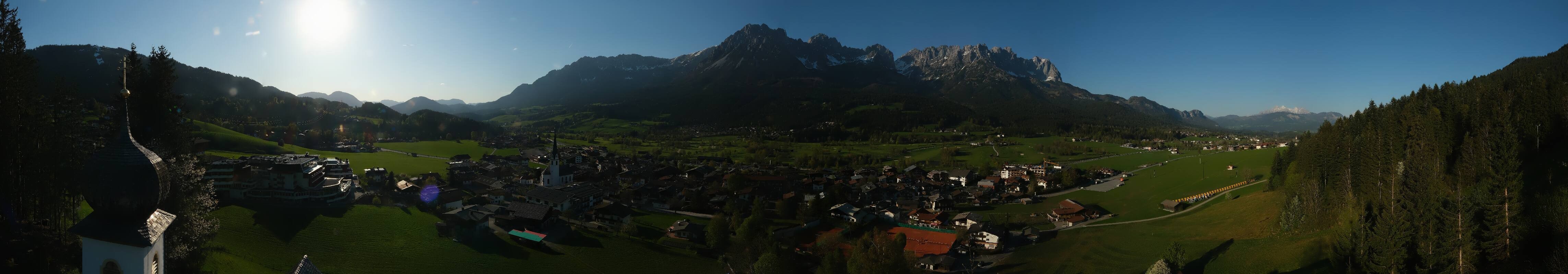 Archiv Foto Webcam Ellmau, Wilder Kaiser