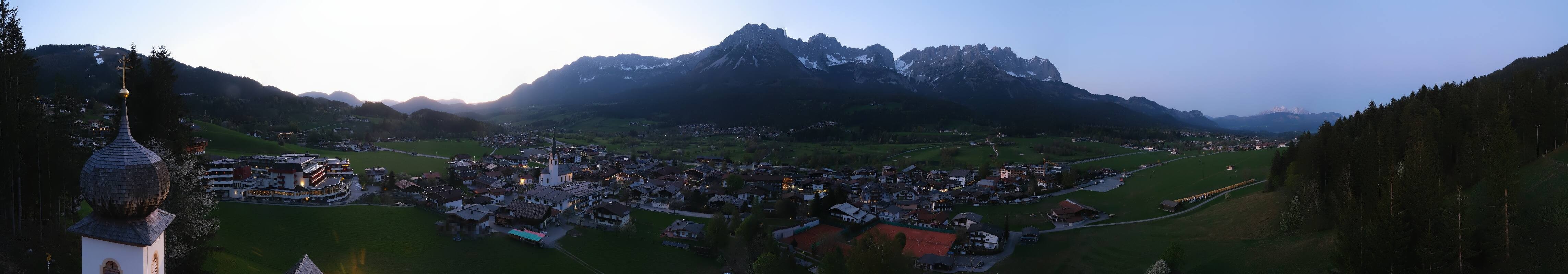 Archiv Foto Webcam Ellmau, Wilder Kaiser