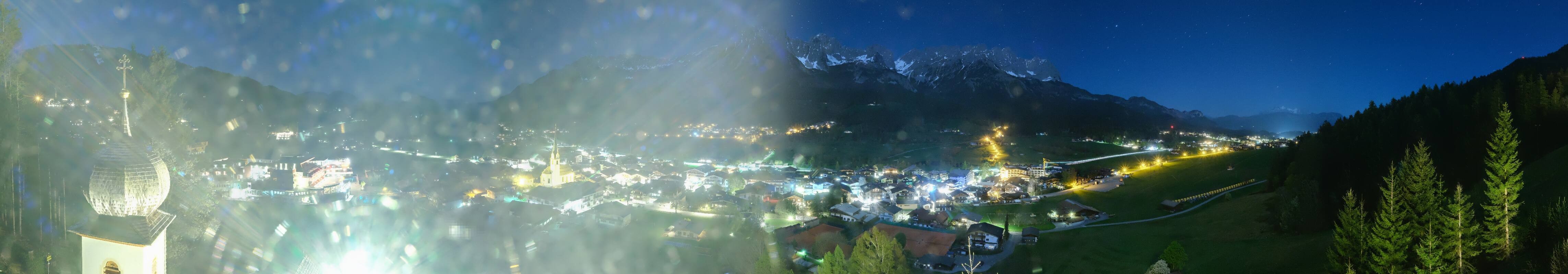 Archiv Foto Webcam Ellmau, Wilder Kaiser