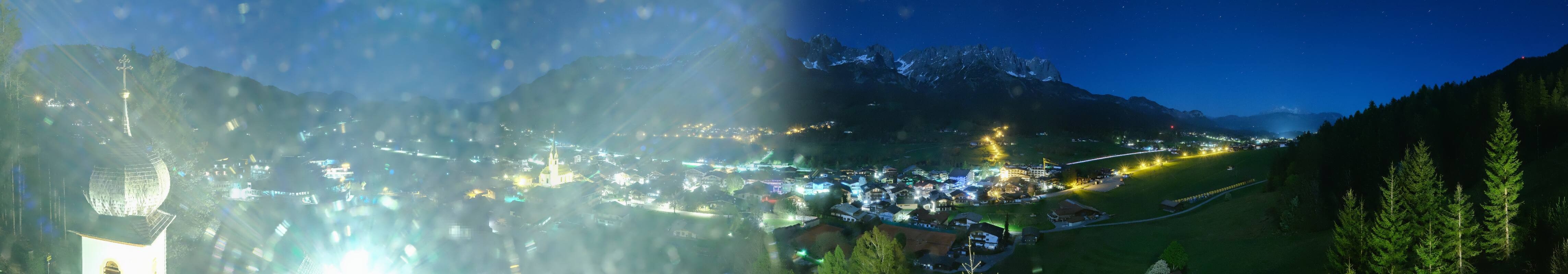 Archiv Foto Webcam Ellmau, Wilder Kaiser