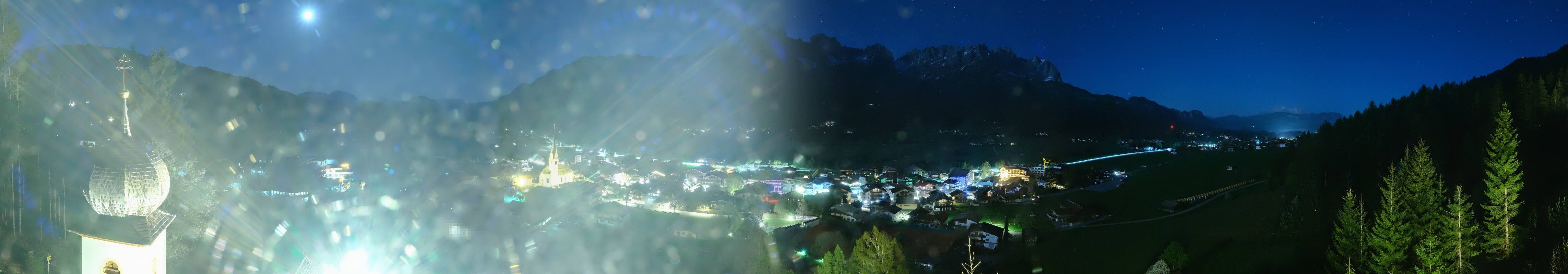 Archiv Foto Webcam Ellmau, Wilder Kaiser