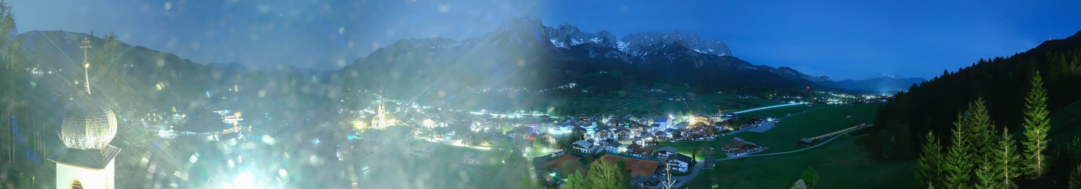 Archiv Foto Webcam Ellmau, Wilder Kaiser