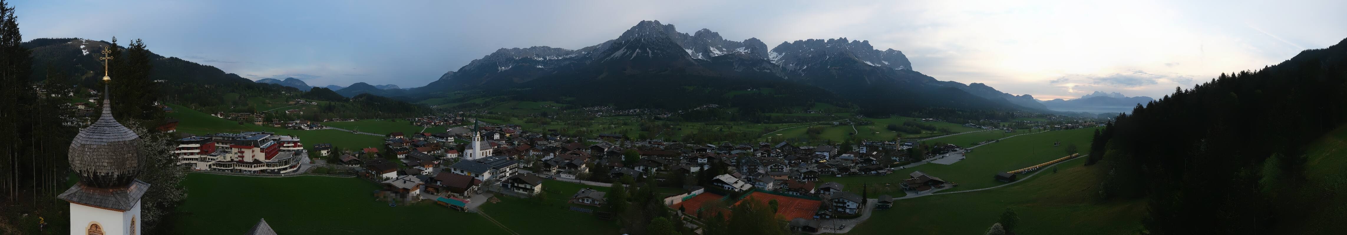 Archiv Foto Webcam Ellmau, Wilder Kaiser