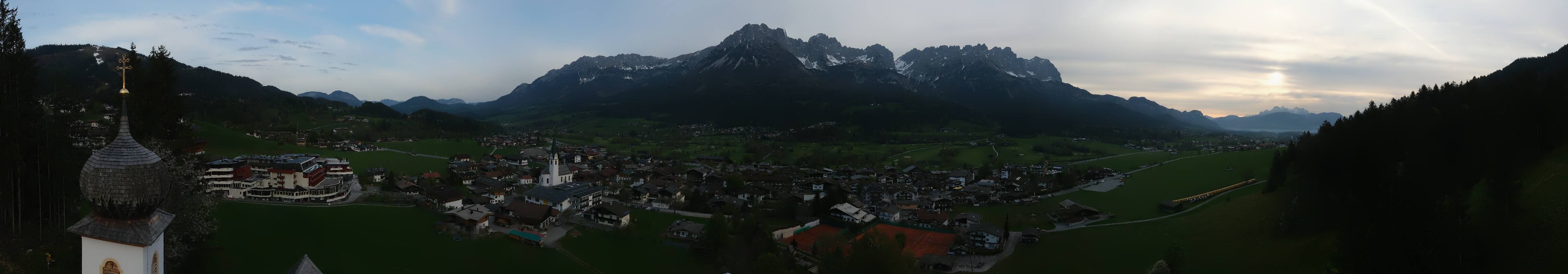 Archiv Foto Webcam Ellmau, Wilder Kaiser