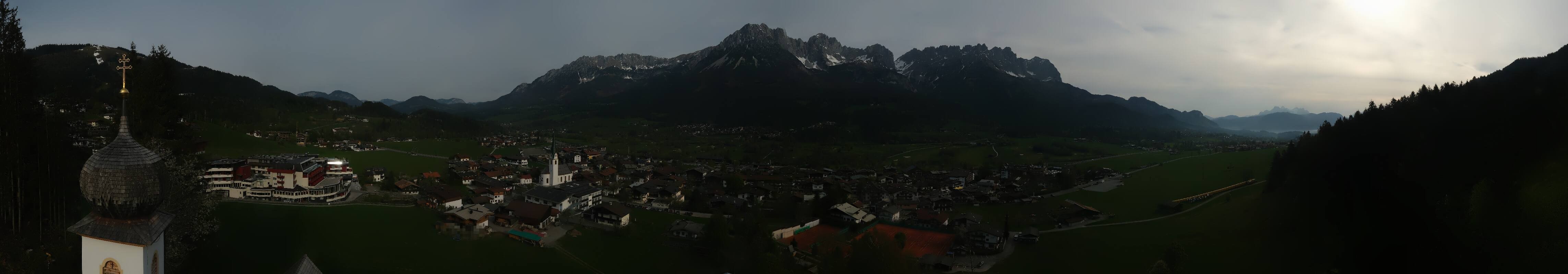 Archiv Foto Webcam Ellmau, Wilder Kaiser