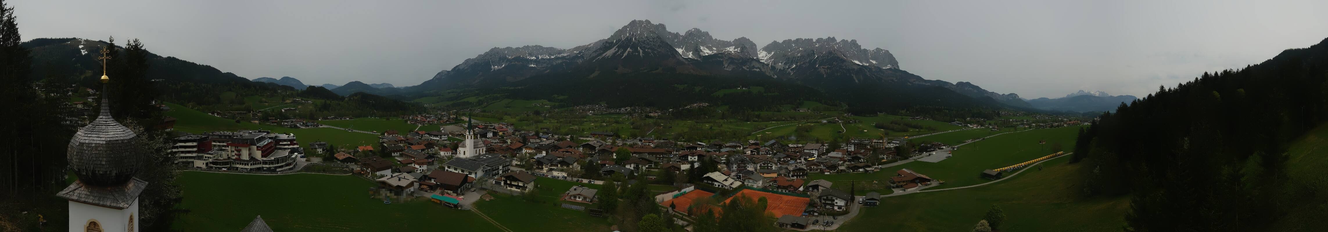 Archiv Foto Webcam Ellmau, Wilder Kaiser