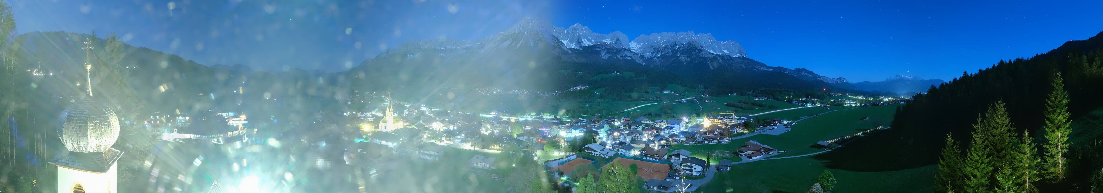 Archiv Foto Webcam Ellmau, Wilder Kaiser