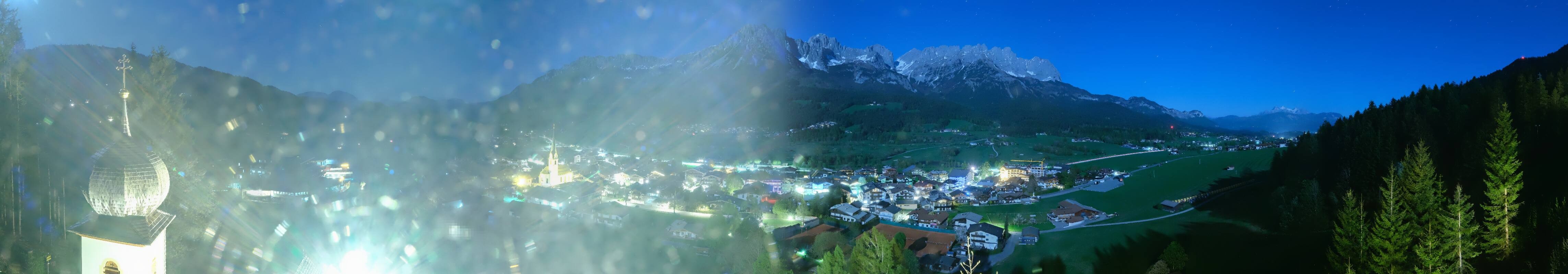 Archiv Foto Webcam Ellmau, Wilder Kaiser