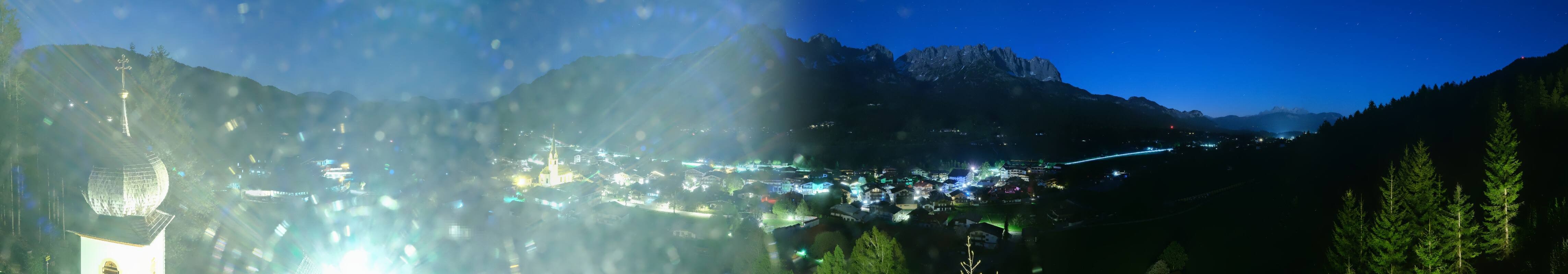 Archiv Foto Webcam Ellmau, Wilder Kaiser