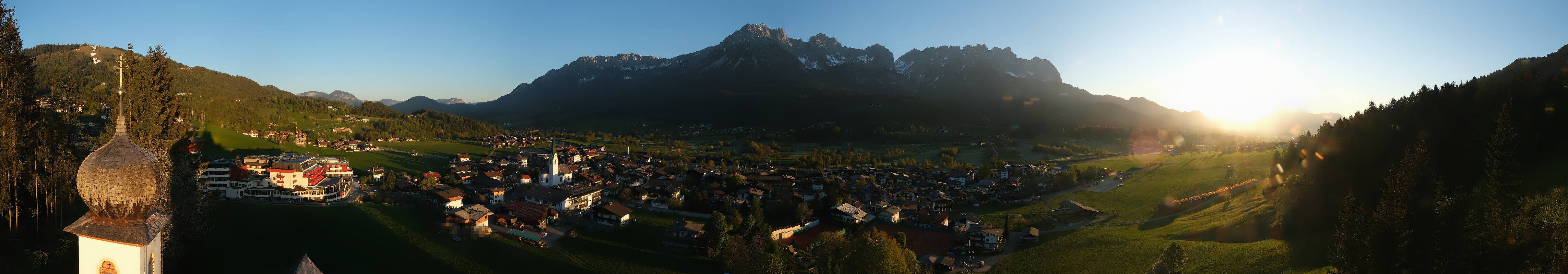 Archiv Foto Webcam Ellmau, Wilder Kaiser