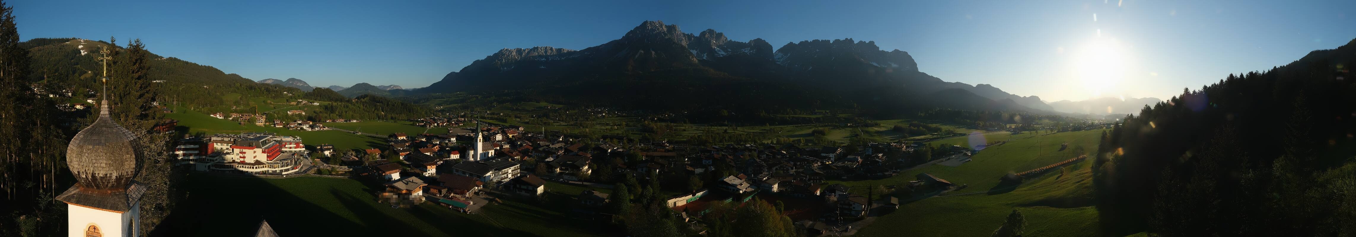 Archiv Foto Webcam Ellmau, Wilder Kaiser