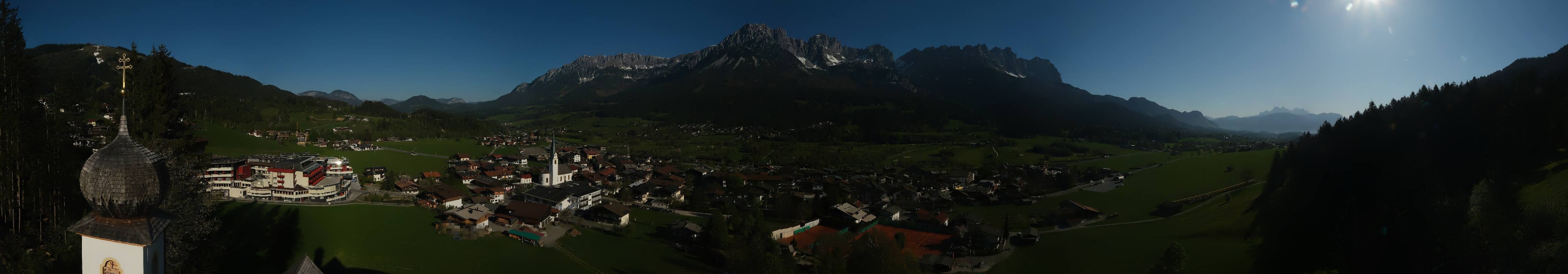 Archiv Foto Webcam Ellmau, Wilder Kaiser