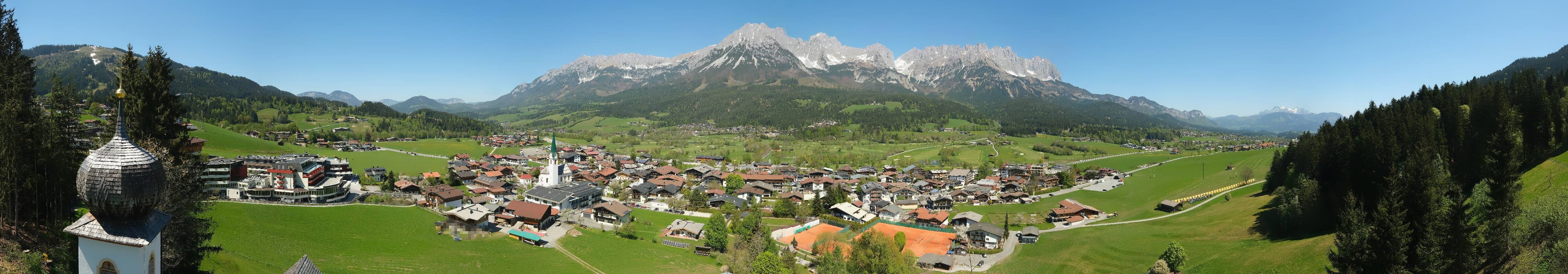 Archiv Foto Webcam Ellmau, Wilder Kaiser