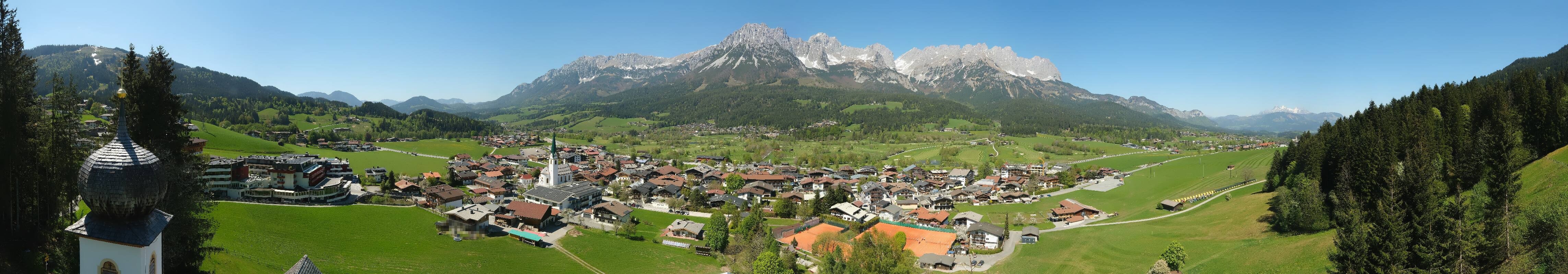 Archiv Foto Webcam Ellmau, Wilder Kaiser