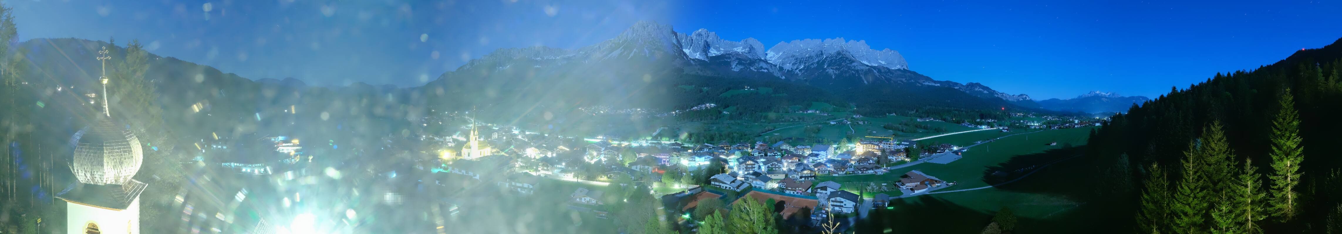 Archiv Foto Webcam Ellmau, Wilder Kaiser