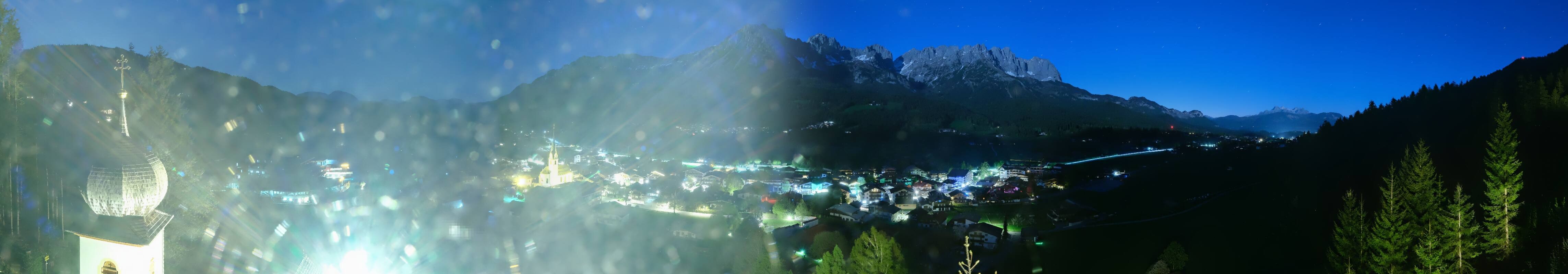 Archiv Foto Webcam Ellmau, Wilder Kaiser