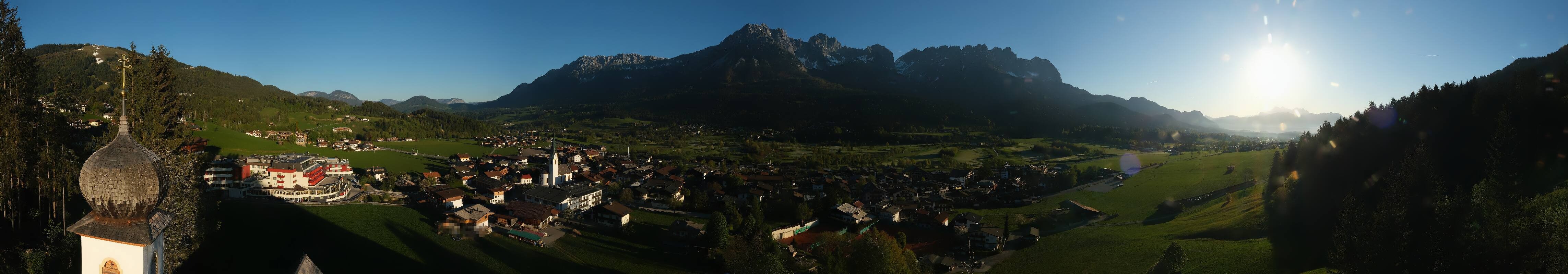 Archiv Foto Webcam Ellmau, Wilder Kaiser
