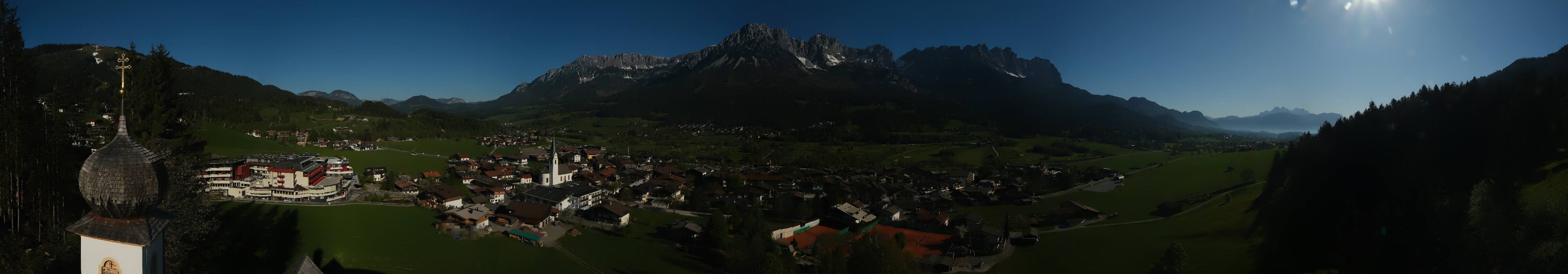 Archiv Foto Webcam Ellmau, Wilder Kaiser