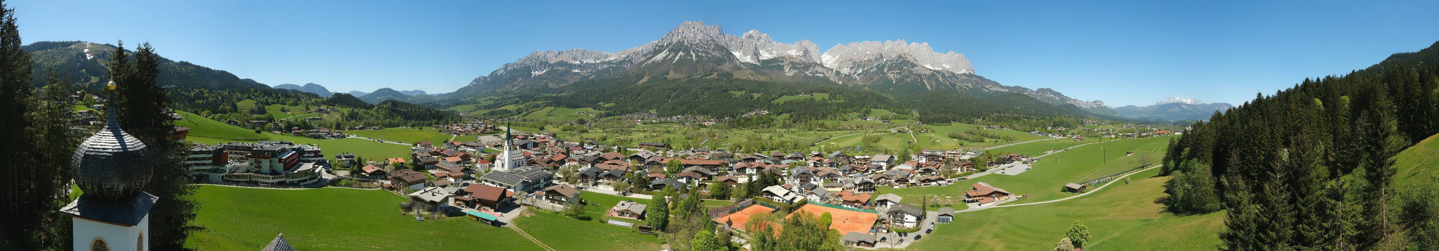 Archiv Foto Webcam Ellmau, Wilder Kaiser