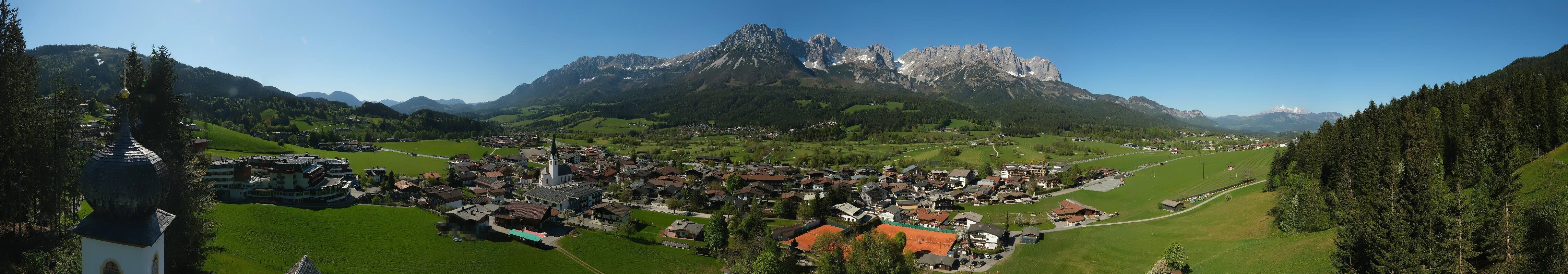 Archiv Foto Webcam Ellmau, Wilder Kaiser