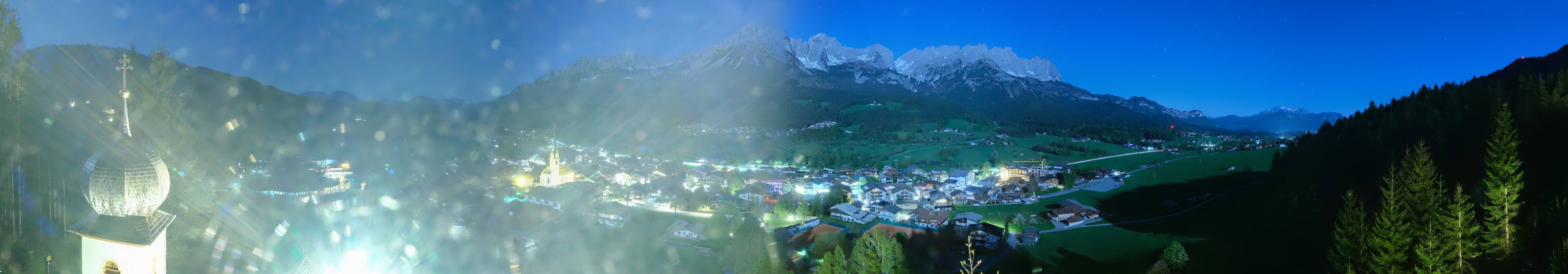 Archiv Foto Webcam Ellmau, Wilder Kaiser