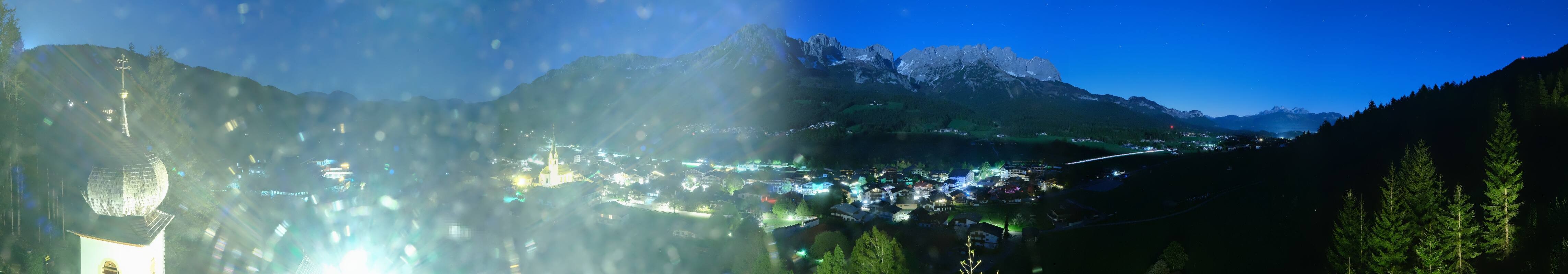 Archiv Foto Webcam Ellmau, Wilder Kaiser