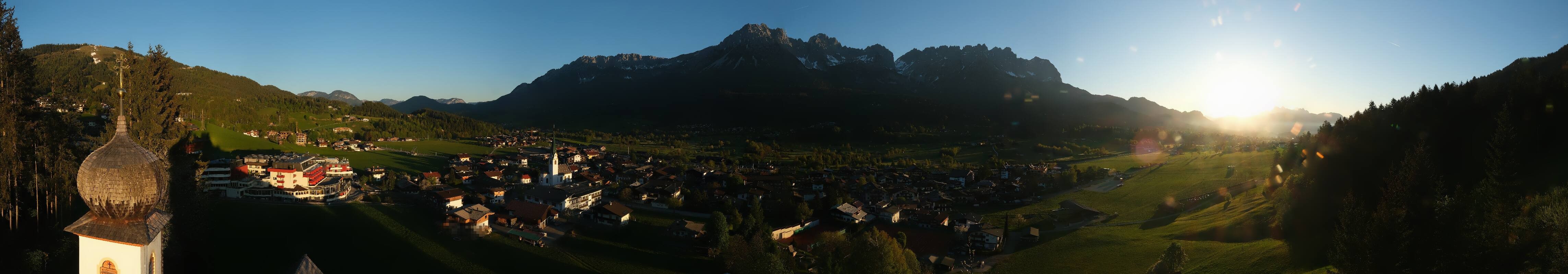 Archiv Foto Webcam Ellmau, Wilder Kaiser