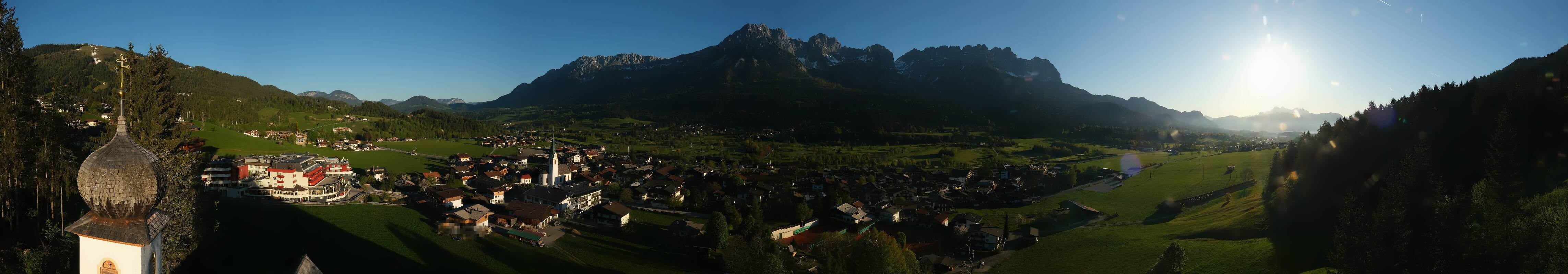 Archiv Foto Webcam Ellmau, Wilder Kaiser