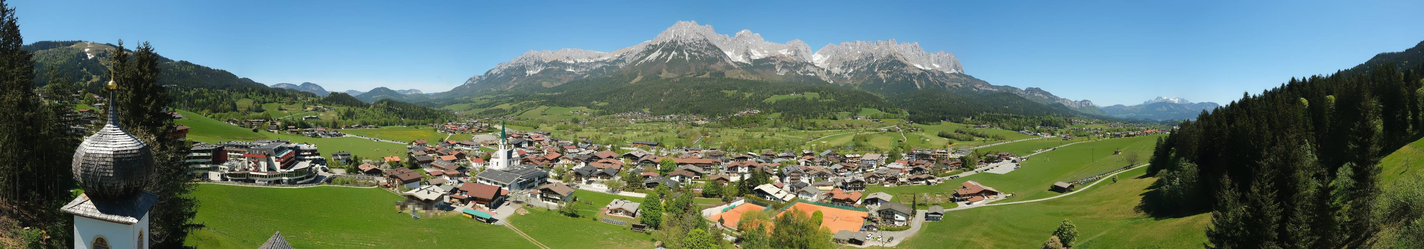 Archiv Foto Webcam Ellmau, Wilder Kaiser