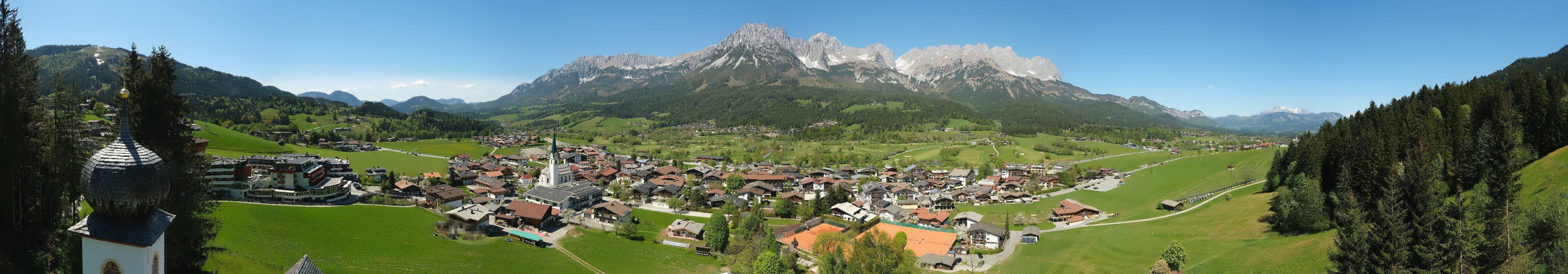 Archiv Foto Webcam Ellmau, Wilder Kaiser
