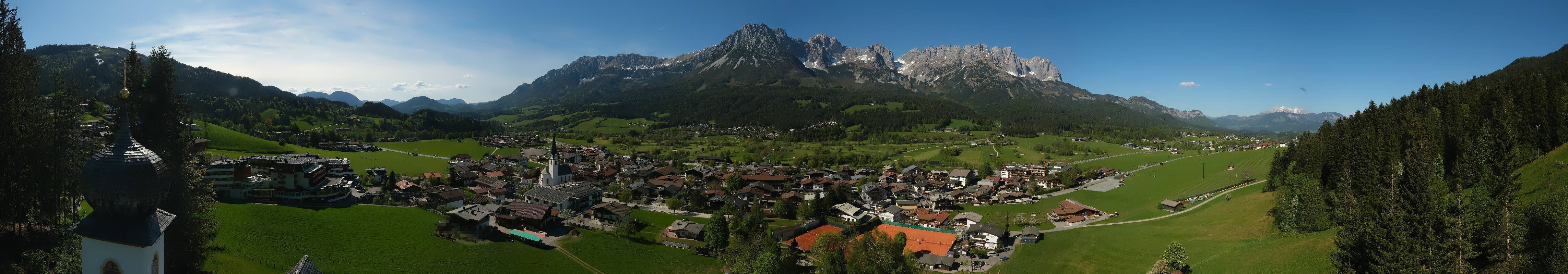 Archiv Foto Webcam Ellmau, Wilder Kaiser