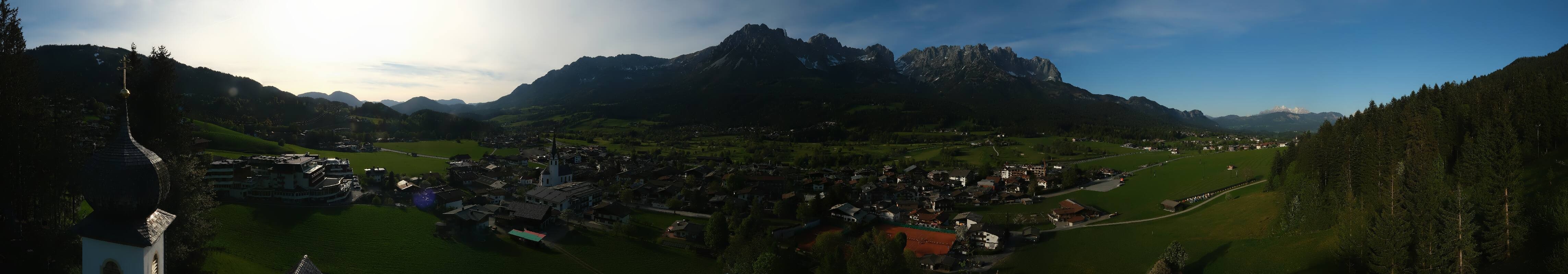 Archiv Foto Webcam Ellmau, Wilder Kaiser