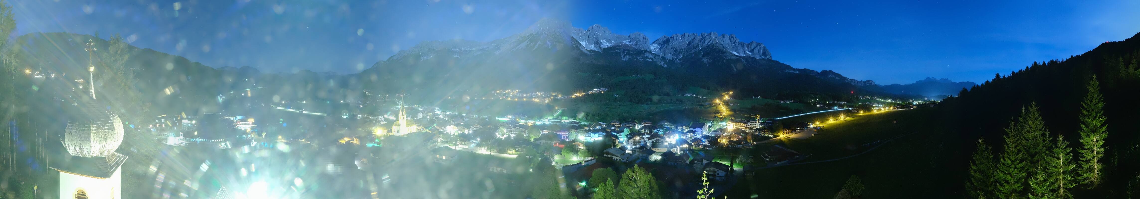 Archiv Foto Webcam Ellmau, Wilder Kaiser