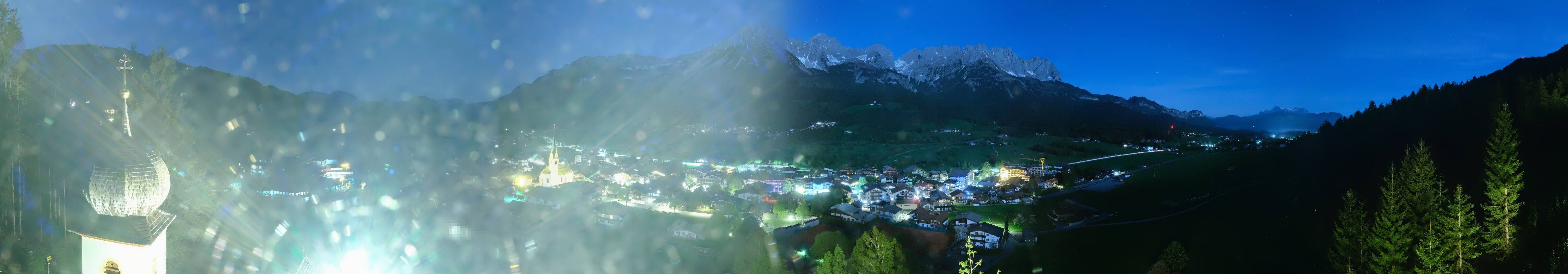 Archiv Foto Webcam Ellmau, Wilder Kaiser