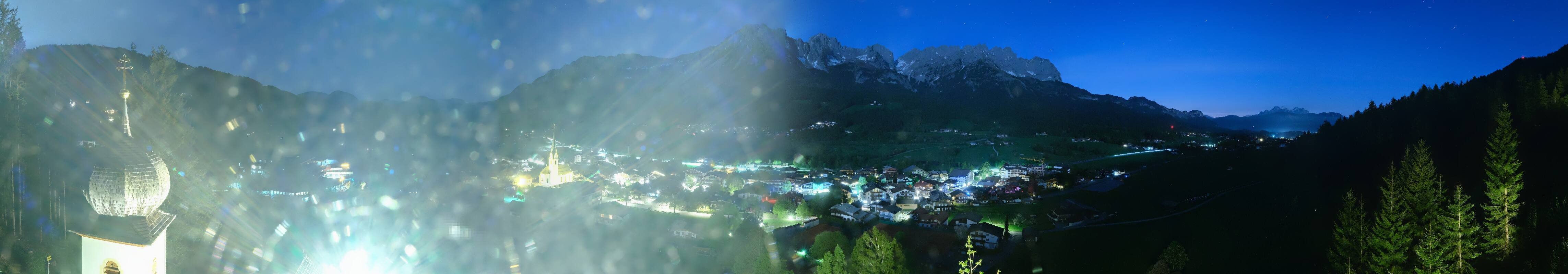 Archiv Foto Webcam Ellmau, Wilder Kaiser