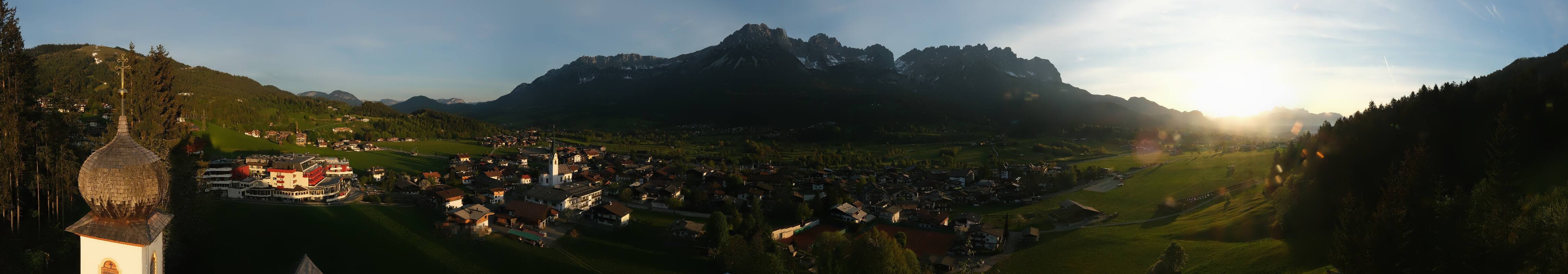 Archiv Foto Webcam Ellmau, Wilder Kaiser