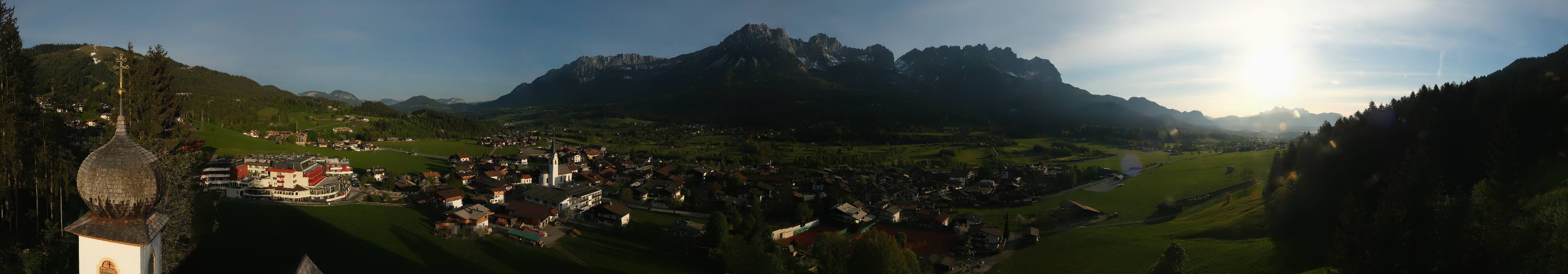 Archiv Foto Webcam Ellmau, Wilder Kaiser