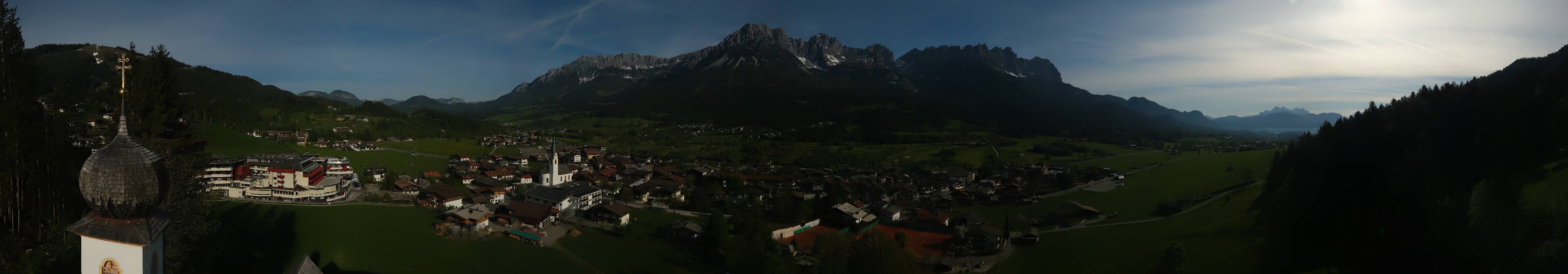 Archiv Foto Webcam Ellmau, Wilder Kaiser