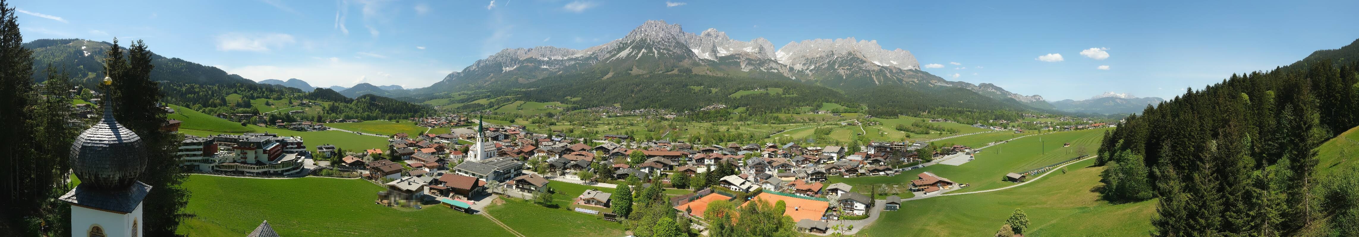 Archiv Foto Webcam Ellmau, Wilder Kaiser