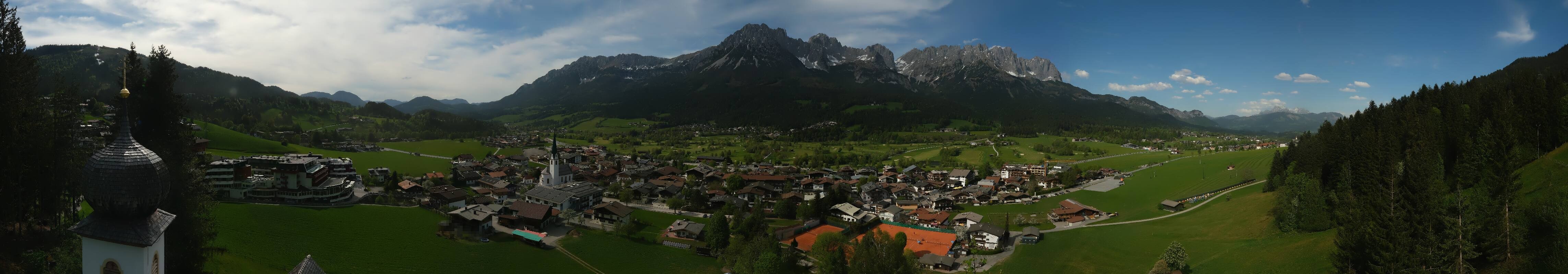 Archiv Foto Webcam Ellmau, Wilder Kaiser