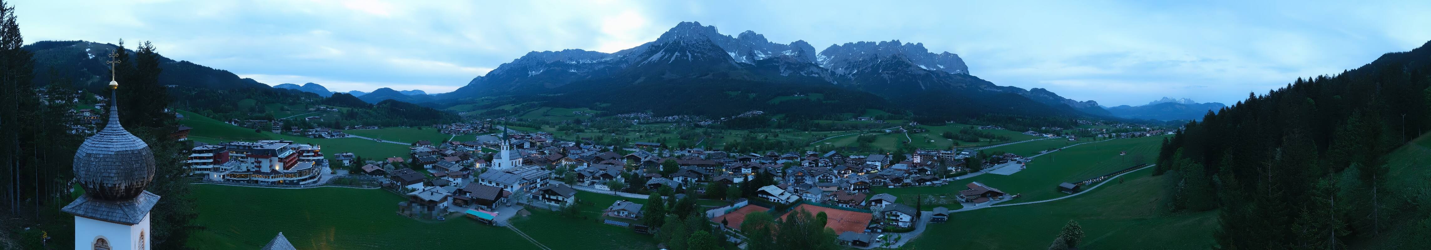 Archiv Foto Webcam Ellmau, Wilder Kaiser