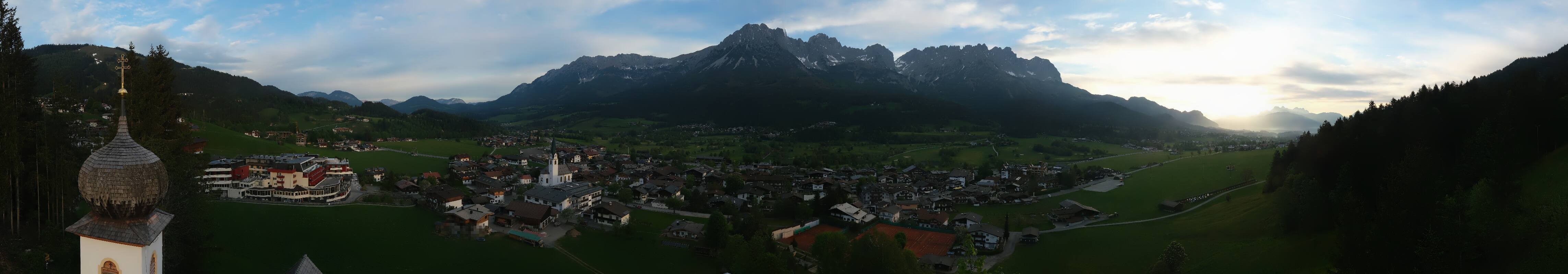 Archiv Foto Webcam Ellmau, Wilder Kaiser