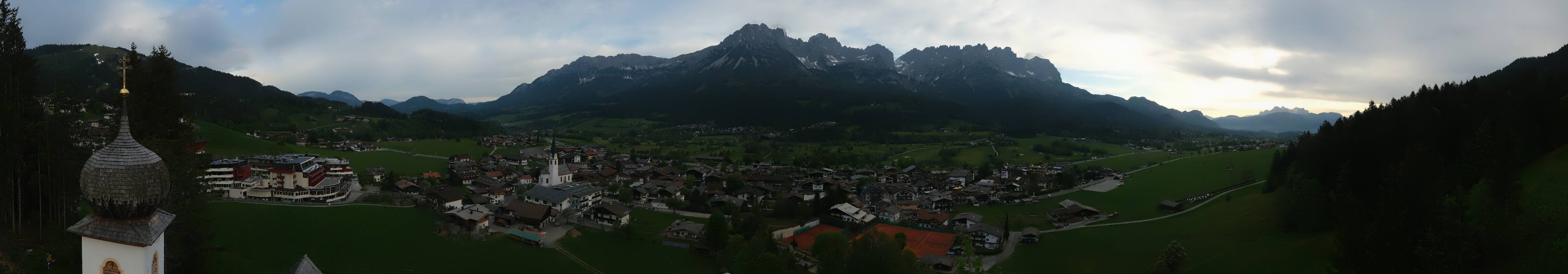 Archiv Foto Webcam Ellmau, Wilder Kaiser