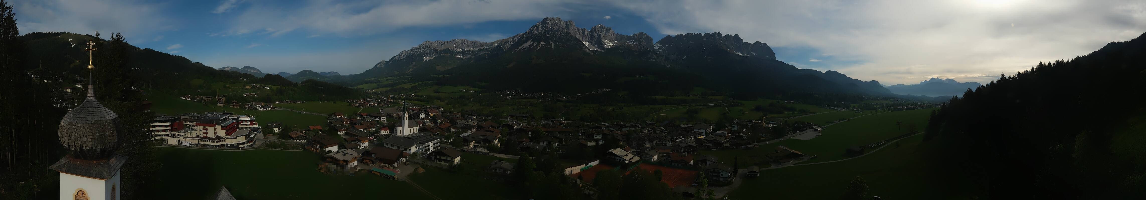 Archiv Foto Webcam Ellmau, Wilder Kaiser