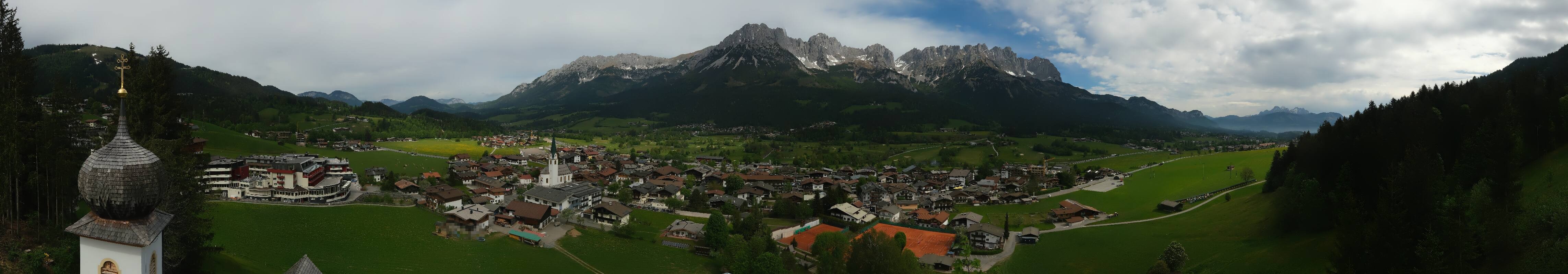 Archiv Foto Webcam Ellmau, Wilder Kaiser